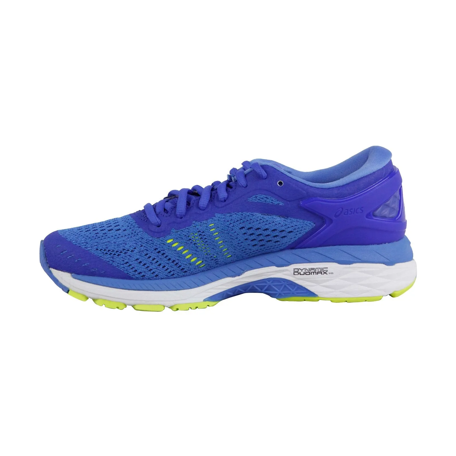 Asics Gel Kayano 24 T799N-4840 Womens Blue Canvas Low Top Athletic Running Shoes