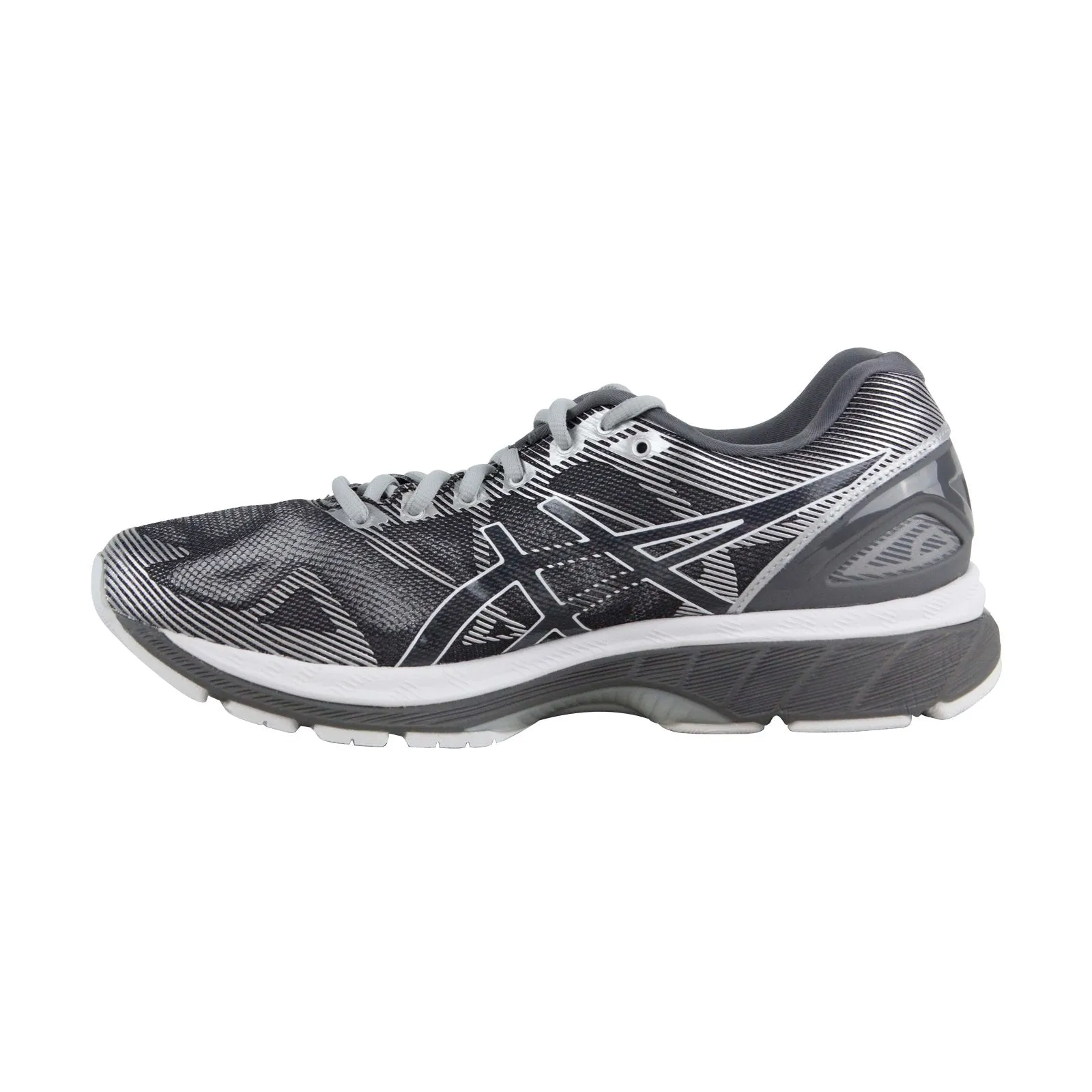 Asics Gel Nimbus 19 T701N-9701 Mens Gray Wide 2E Mesh Athletic Running Shoes