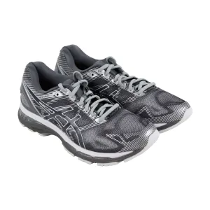 Asics Gel Nimbus 19 T701N-9701 Mens Gray Wide 2E Mesh Athletic Running Shoes