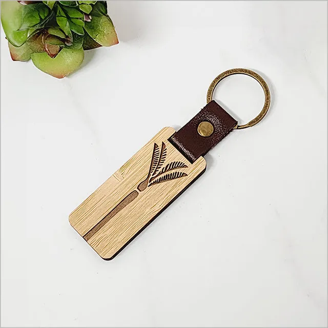 Bamboo Keyring