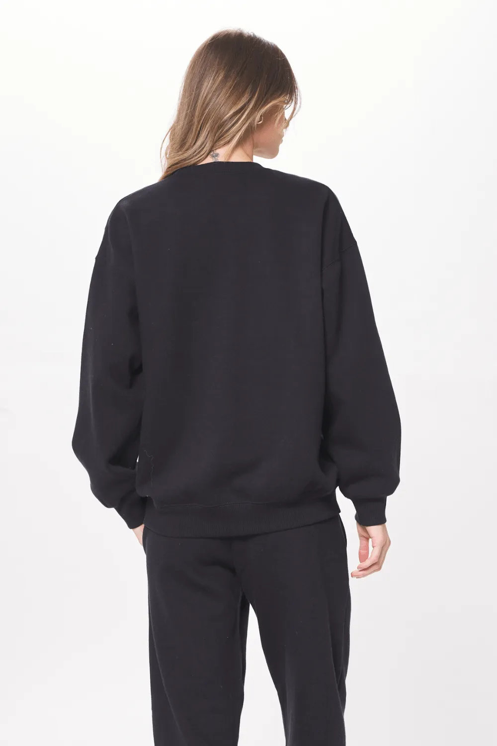 Black Proweave Crewneck Sweatshirt