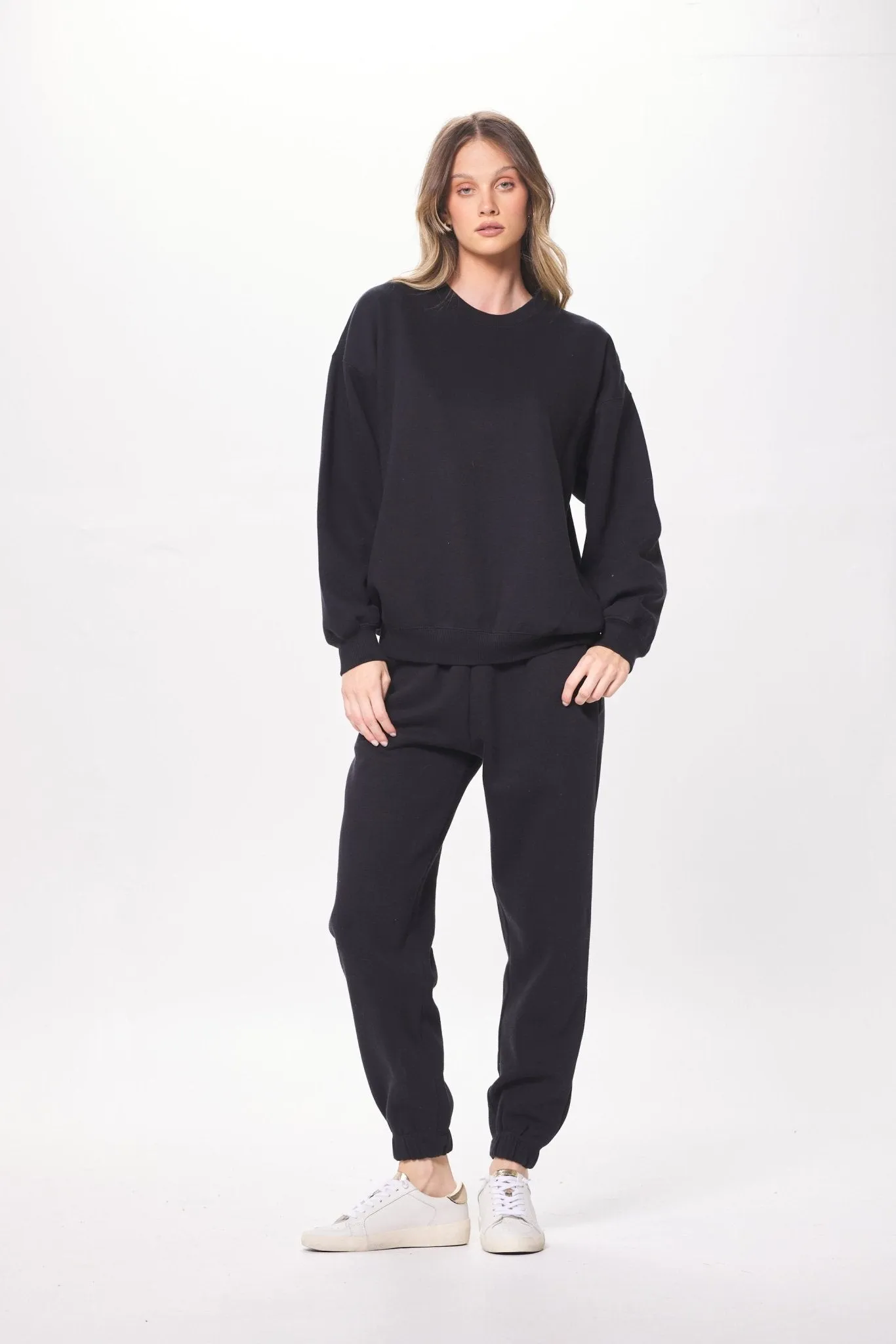 Black Proweave Crewneck Sweatshirt