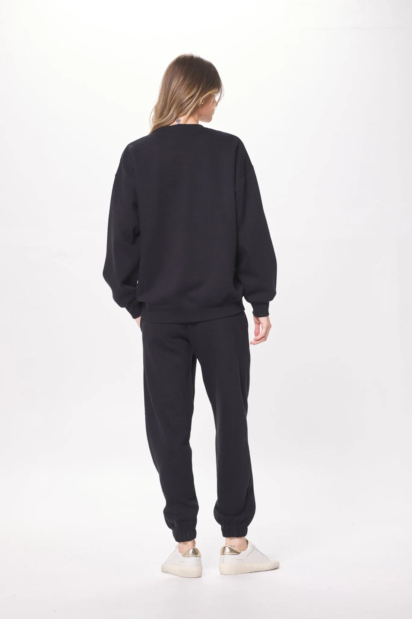 Black Proweave Crewneck Sweatshirt