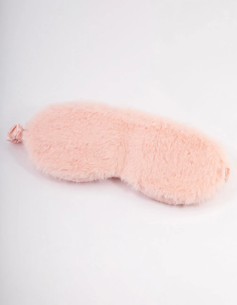 Blush Fluffy Eye Mask