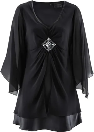 Bpc Selection tunic blouse, black