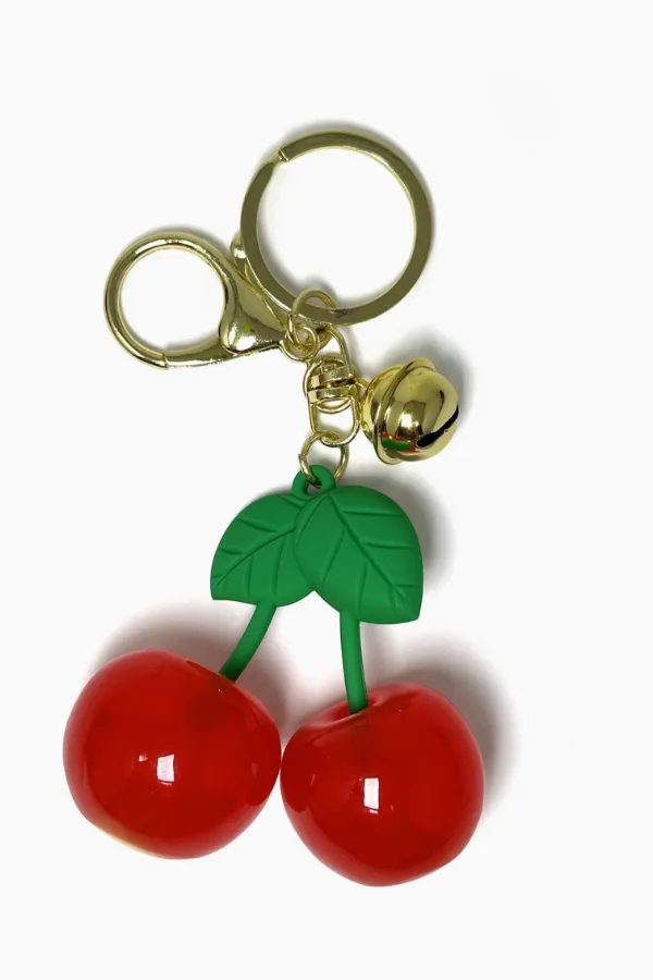 Charming Cherries Bag Charm