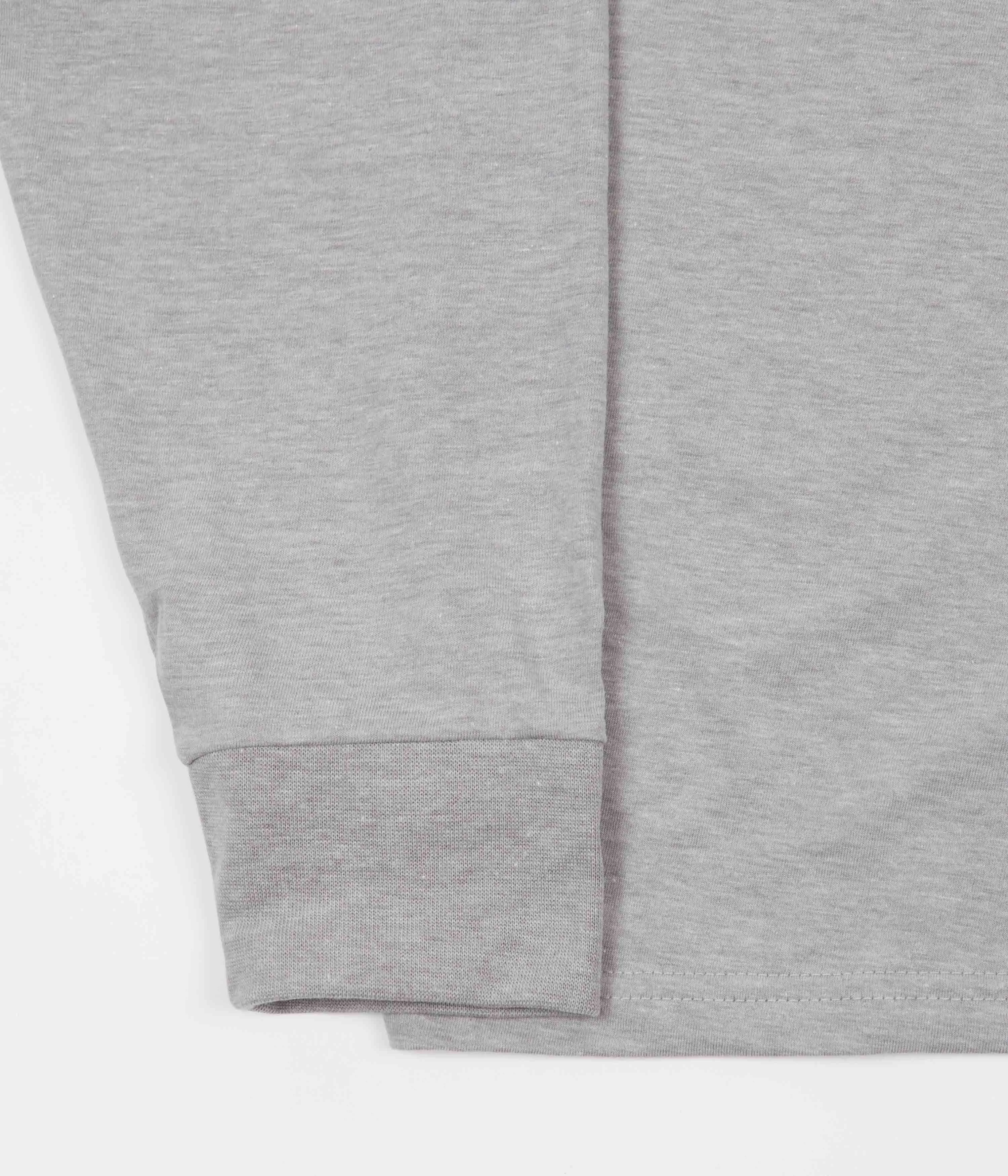 Columbia North Cascades Long Sleeve T-Shirt - Columbia Grey Heather / White