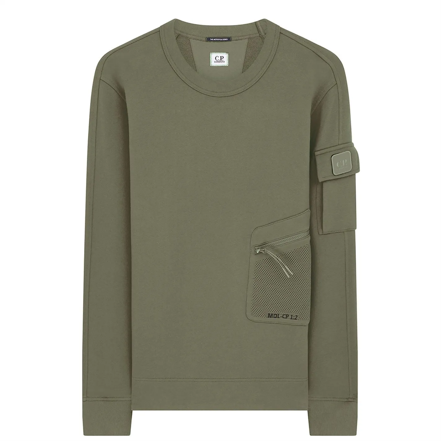 CP Company Khaki Metropolis Sweatshirt