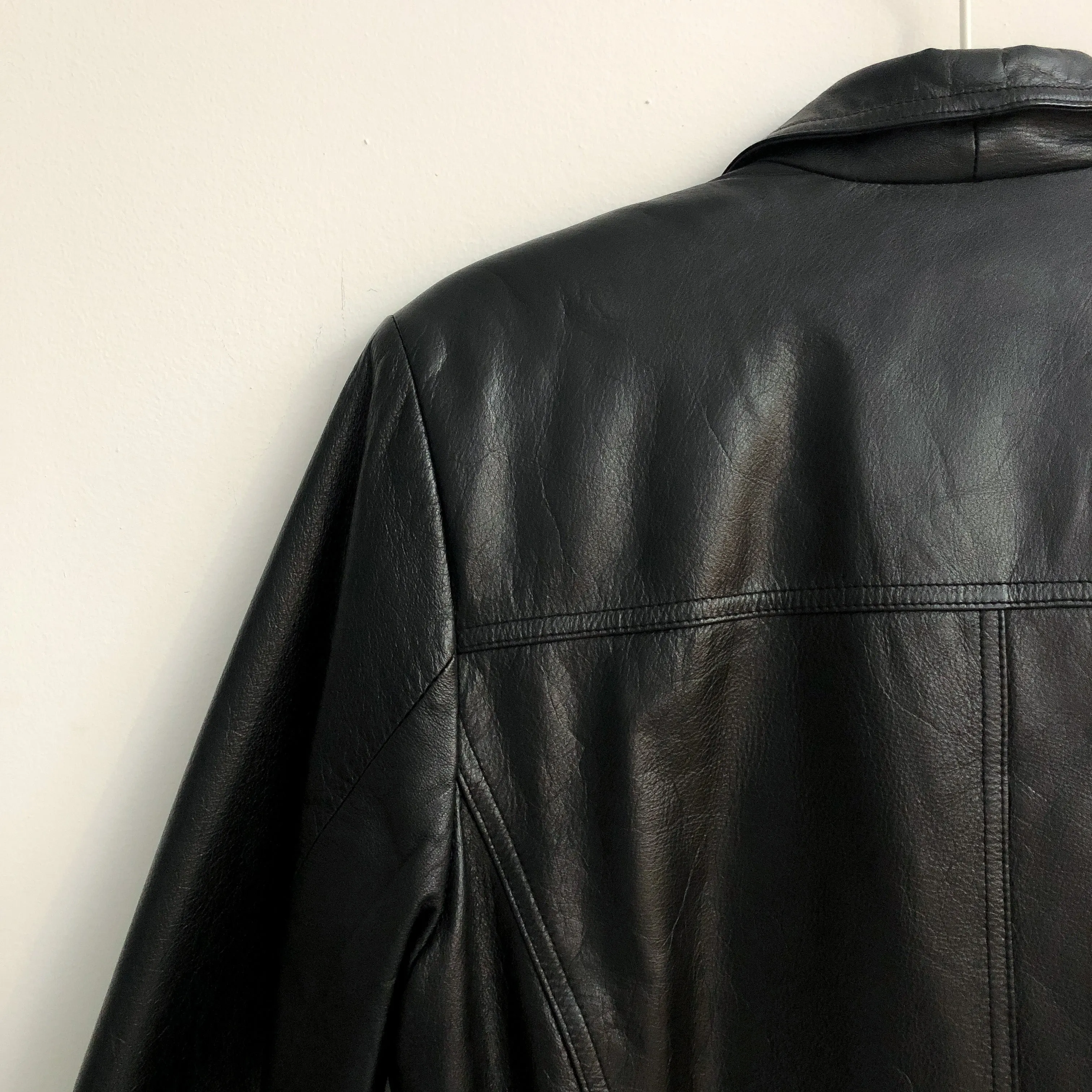 Danier Longline Leather Jacket