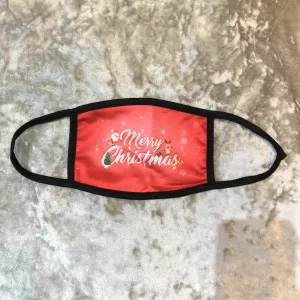 Face Mask 'Merry Christmas' Slogan