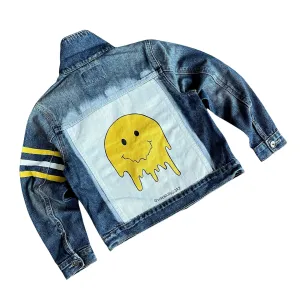 'HAPPY TO SEE YA' DENIM JACKET - BOYS