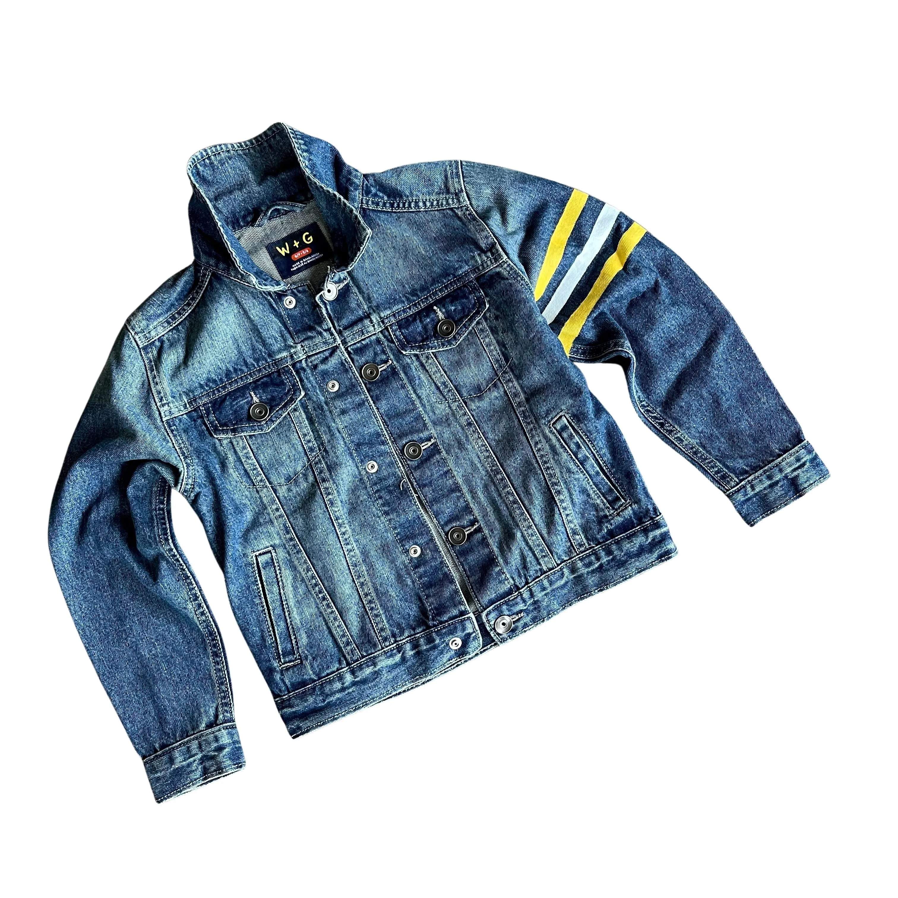 'HAPPY TO SEE YA' DENIM JACKET - BOYS