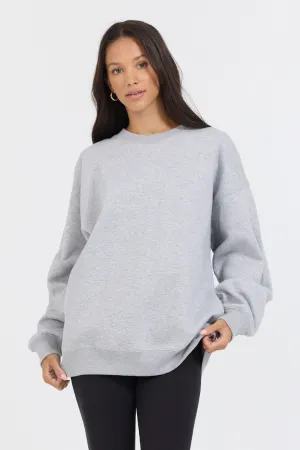 Heather Grey Proweave Crewneck Sweatshirt