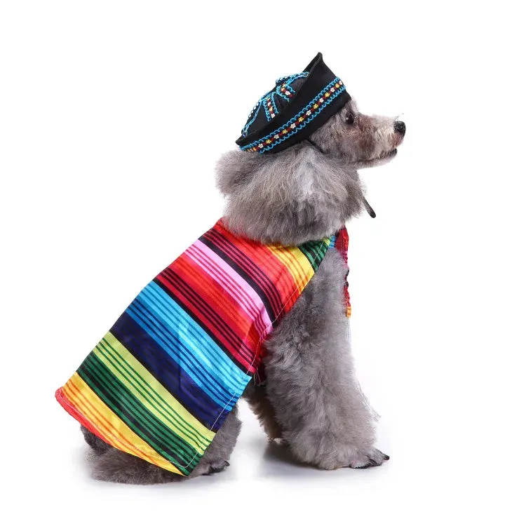 Independence Day Dog Costume - Funny Flag Pet Clothing