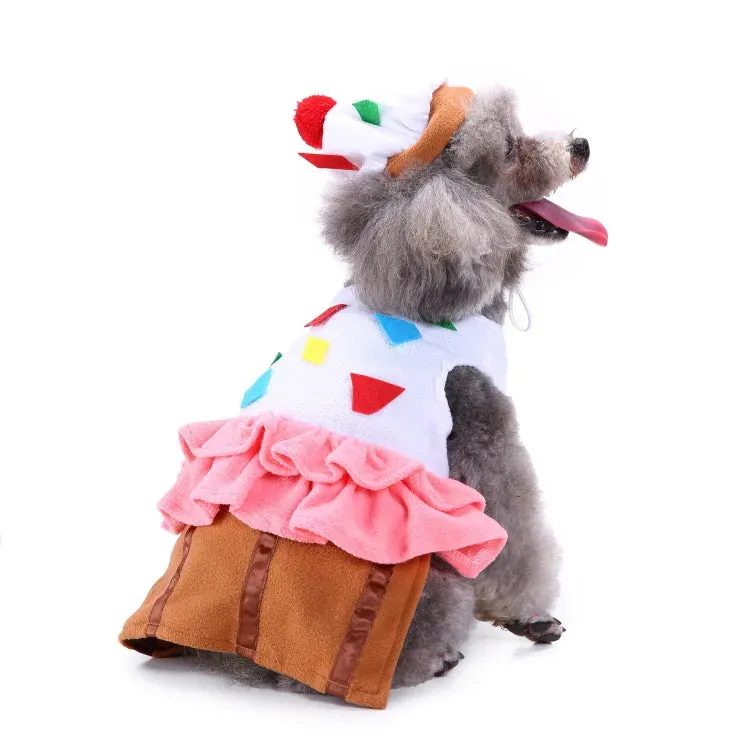 Independence Day Dog Costume - Funny Flag Pet Clothing