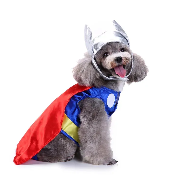 Independence Day Dog Costume - Funny Flag Pet Clothing