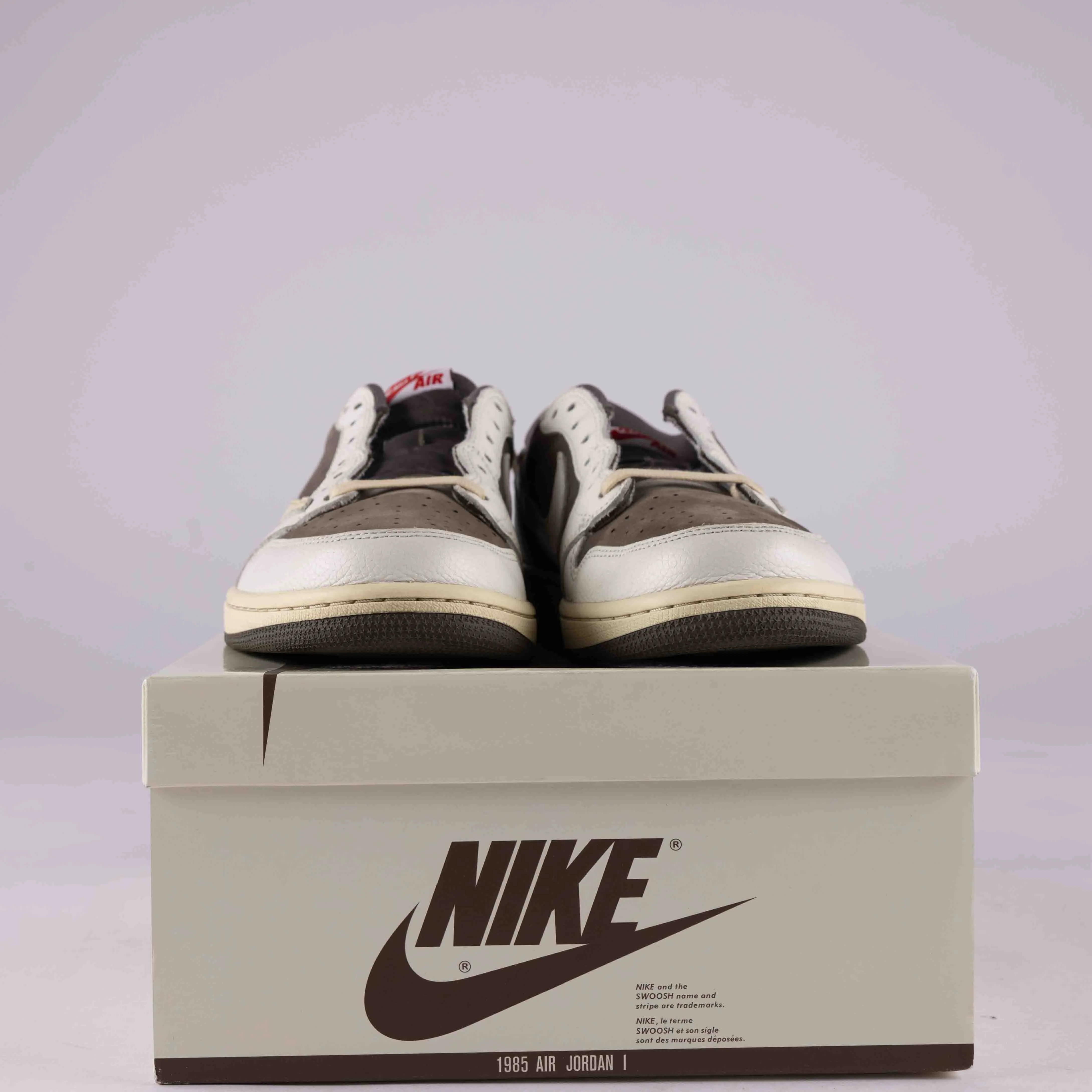 Jordan 1 Retro Low OG SP Travis Scott Reverse Mocha - Used - 0123