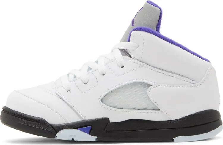 Jordan 5 Retro TD Concord sneakers, white