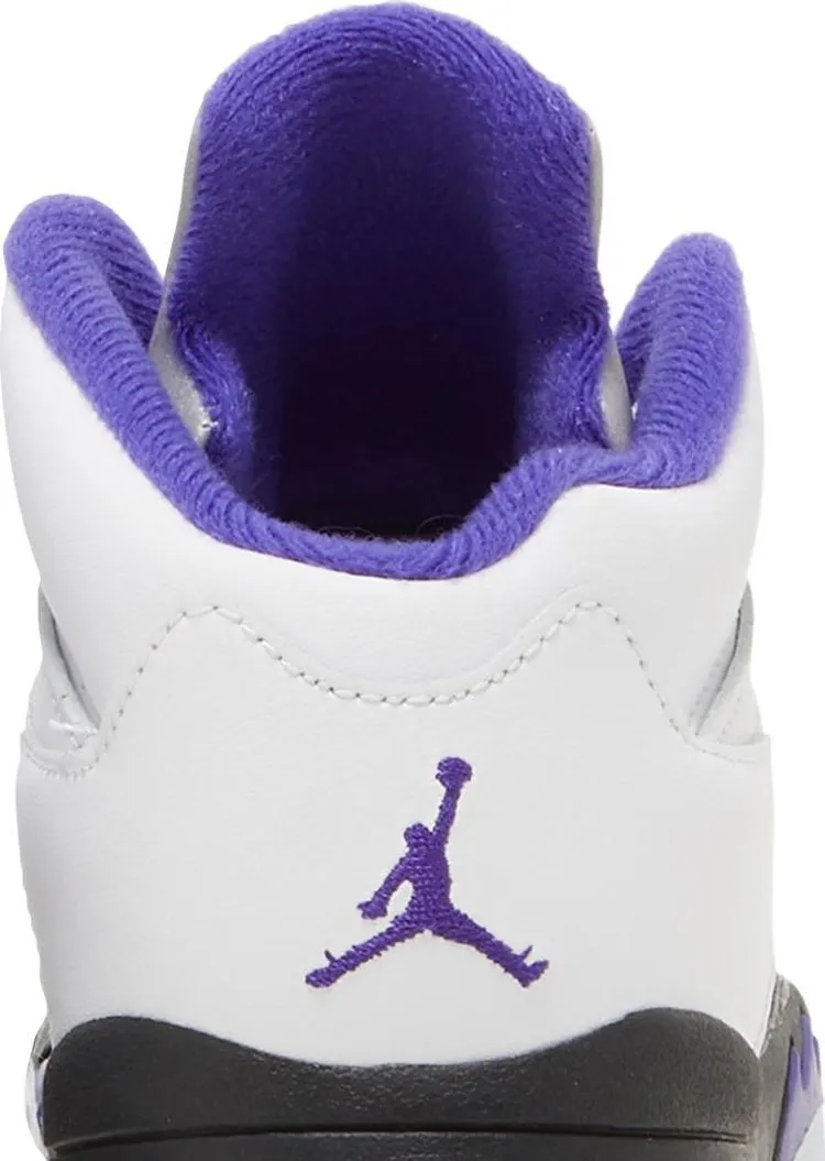 Jordan 5 Retro TD Concord sneakers, white