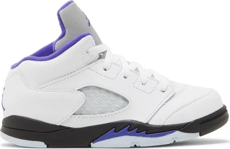 Jordan 5 Retro TD Concord sneakers, white