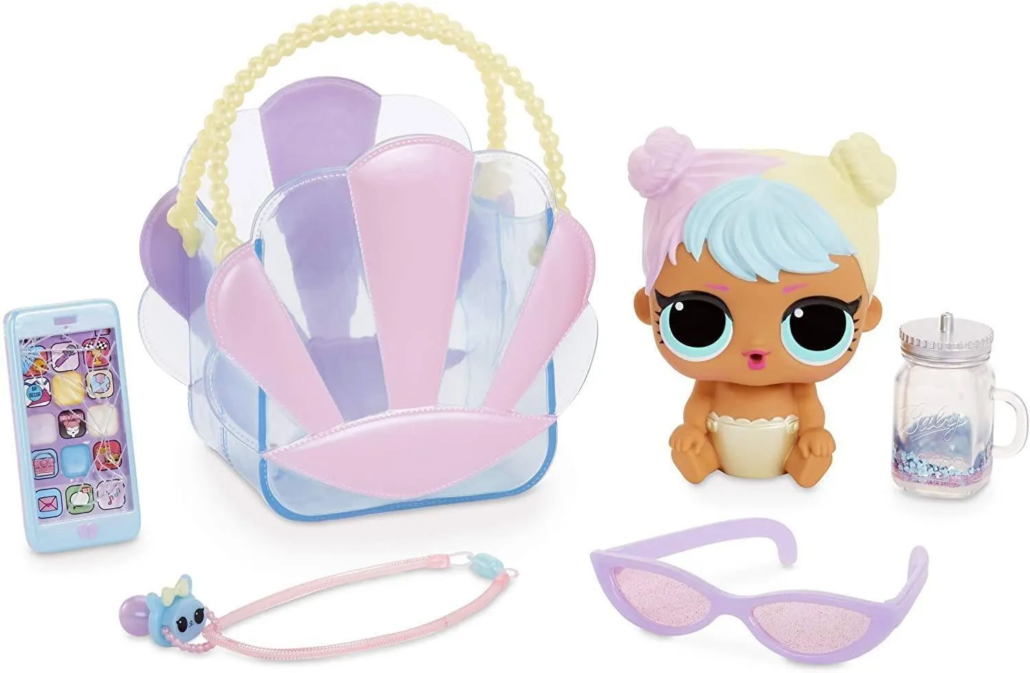 L.O.L. Surprise! 562498 L.O.L Ooh La Baby Lil Bon with Purse & Makeup Surprises