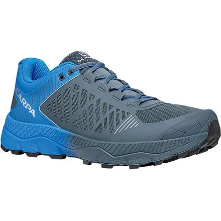 Men's Spin Ultra running shoes Scarpa, Iron Grey/Vivid Blue