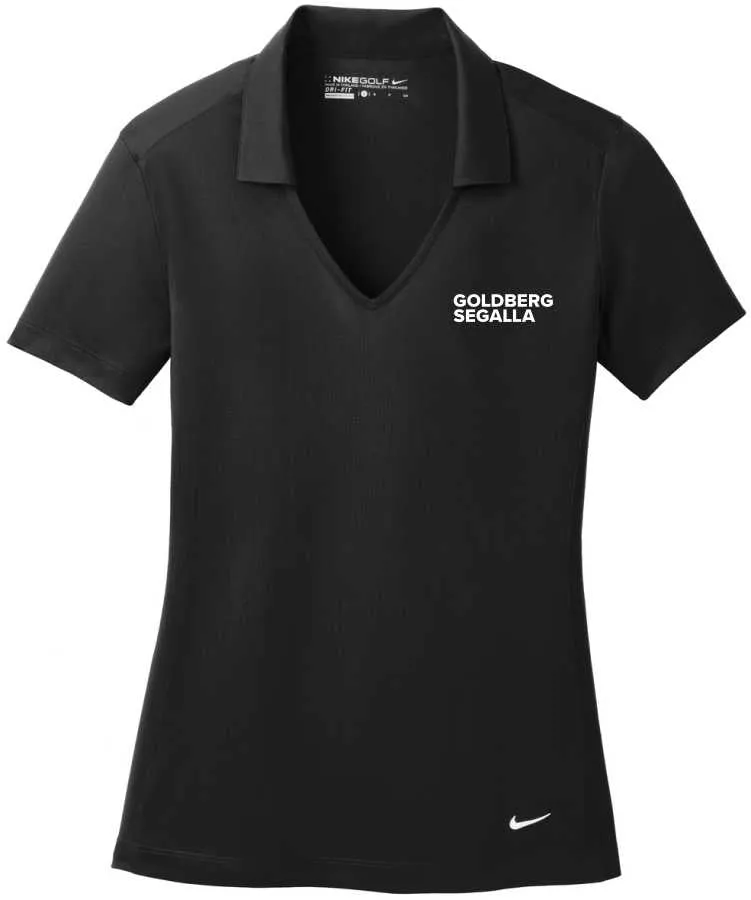 Nike Ladies Dri FIT Vertical Mesh Polo (2 Colors Available)