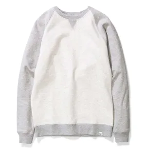 Norse Projects Ketel Contrast Sweatshirt – Light Grey Melange