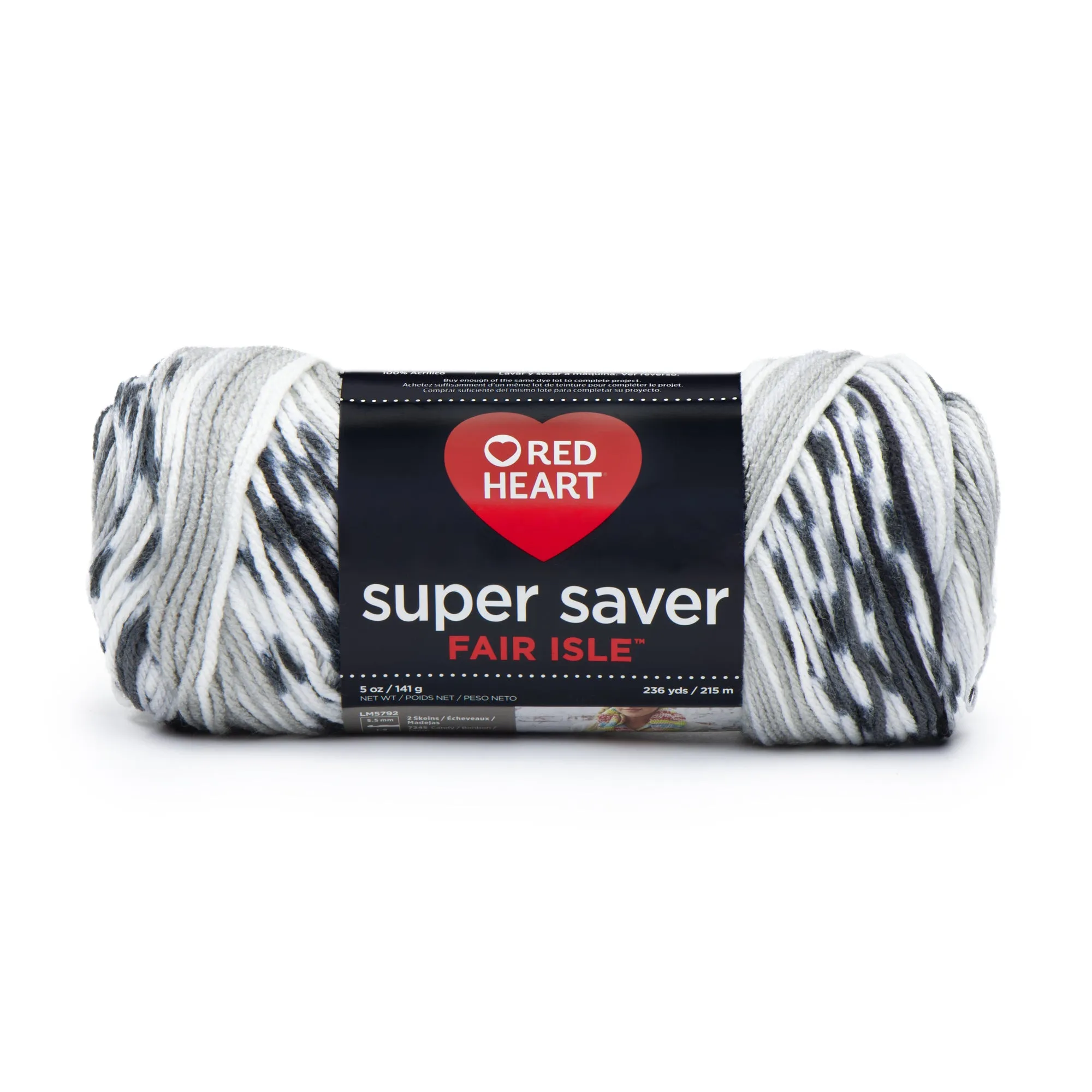 Red Heart Super Saver Fair Isle Yarn - Discontinued shades