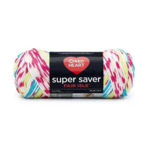 Red Heart Super Saver Fair Isle Yarn - Discontinued shades