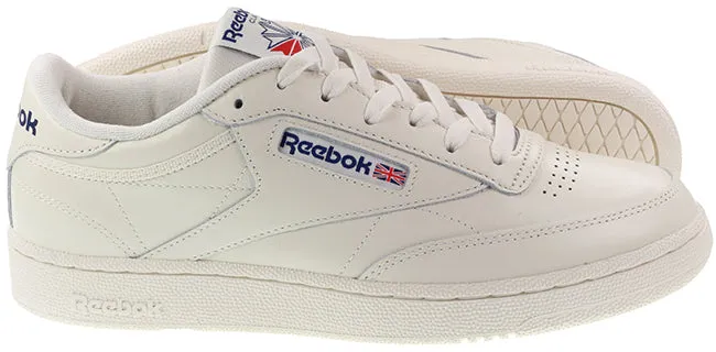 Reebok Trainers Mens Club C 85 Chalk Classic Cobalt