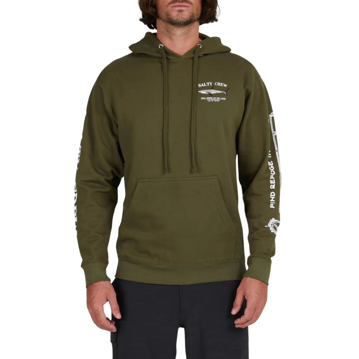 Salty Crew Bruce Hood Fleece - Men's