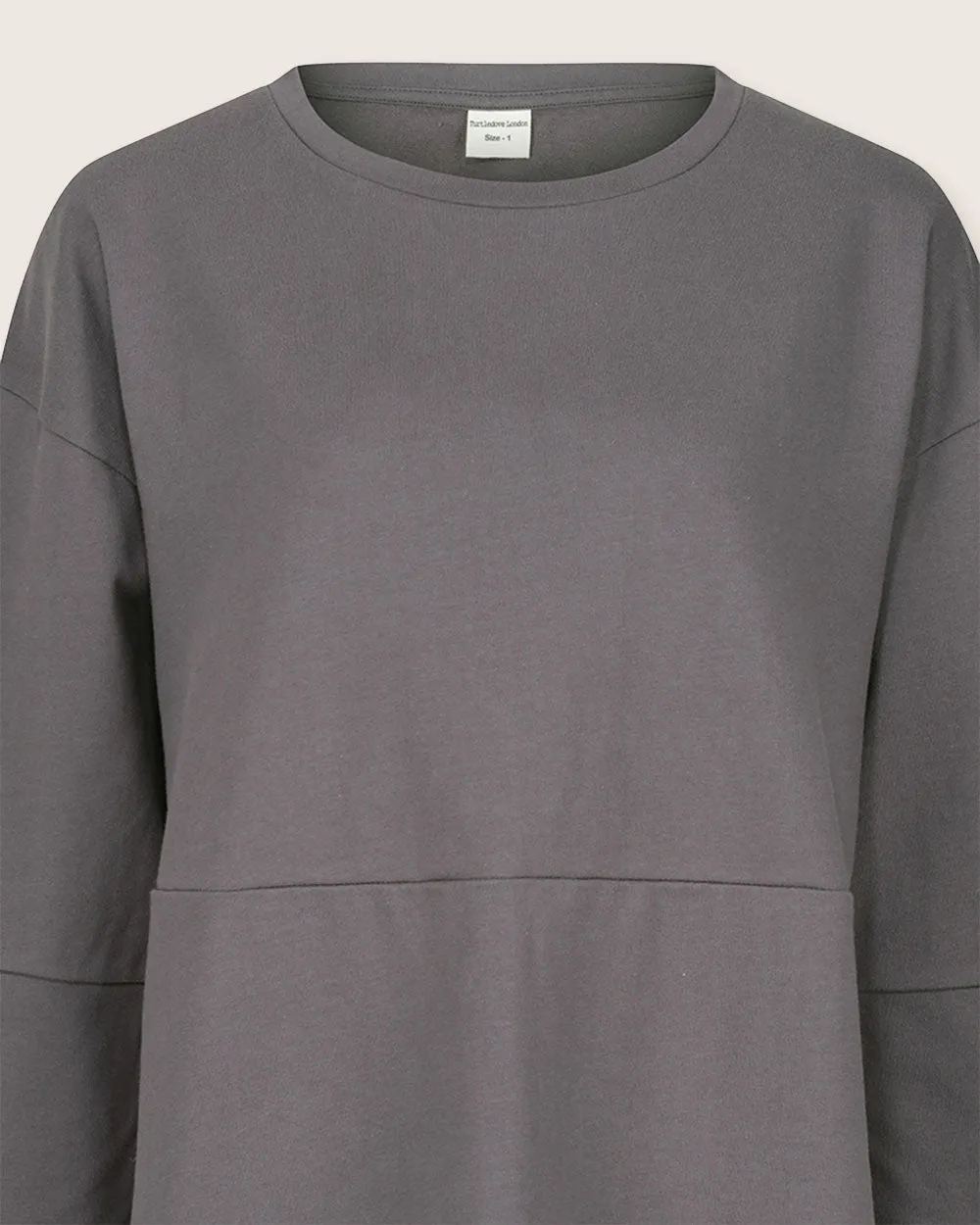 Sarah Charcoal Sweatshirt