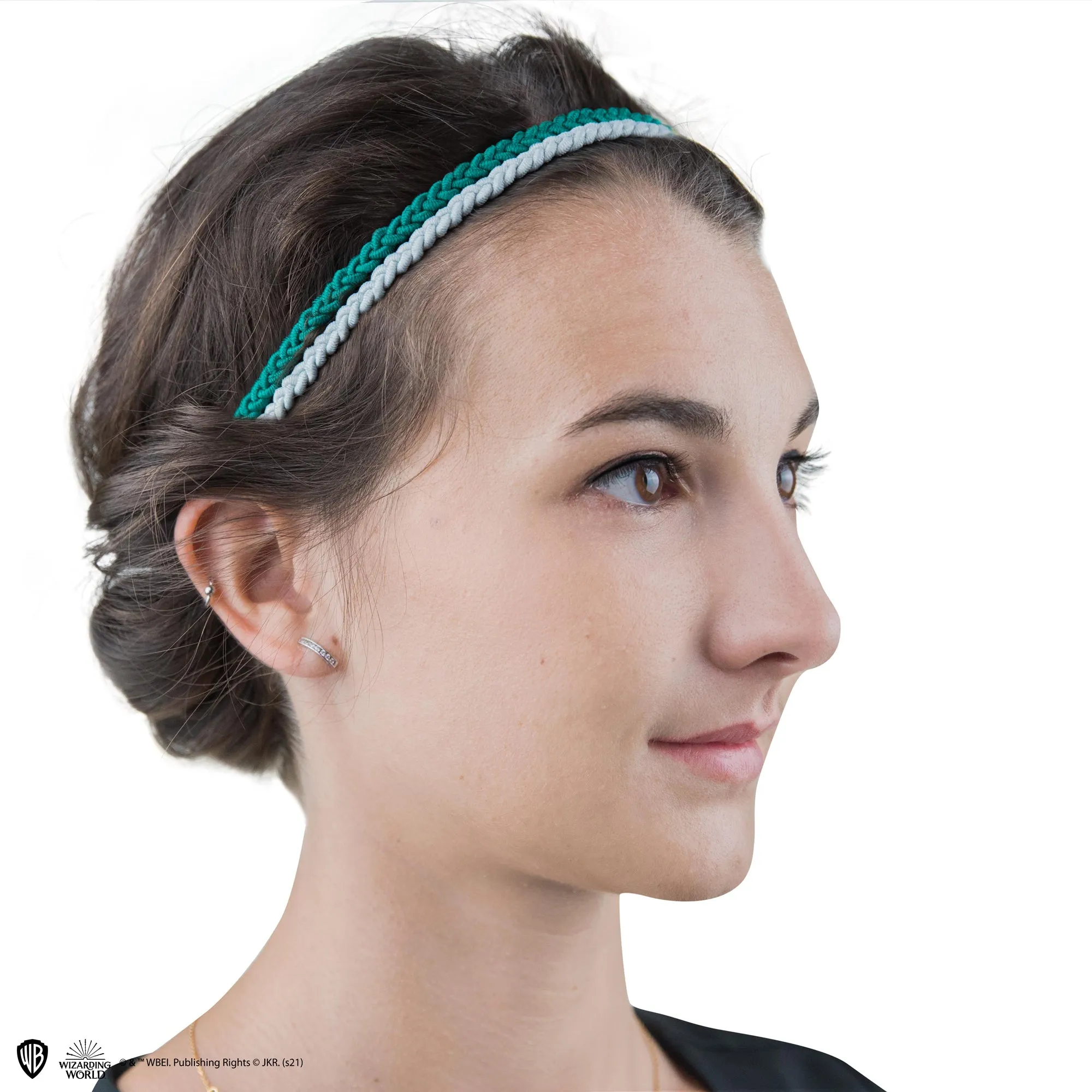 Set of 2 Trendy Slytherin Hair Accessories