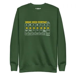 Smoke Weed Everyday Classic Fleece Sweatshirt