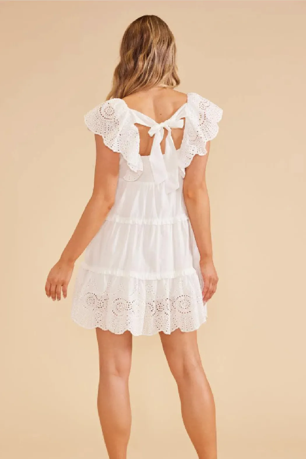 Starling Ruffled Mini Dress