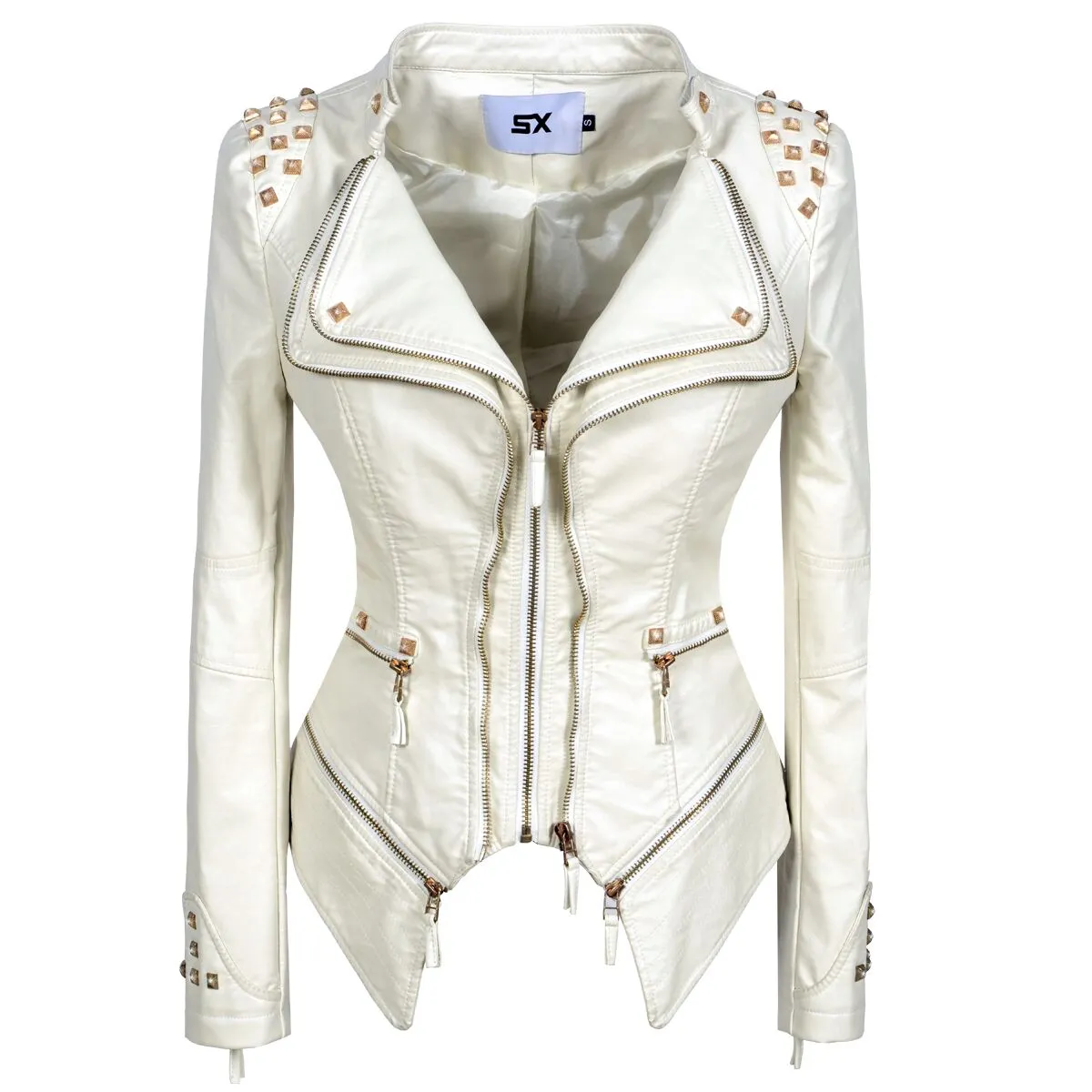 TEEK - Womens Steampunk Shrug Studs Jacket