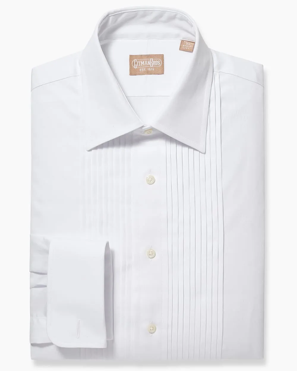 Ten Pleat Tuxedo Shirt