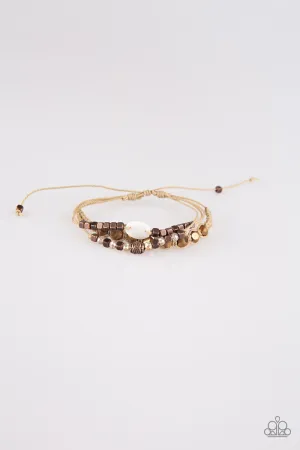 Trendy Tourist - Copper Bracelet - Paparazzi Accessories