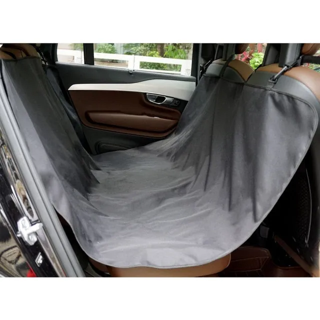 Trendy Waterproof Rear Back Seat Dog Hammock Cover