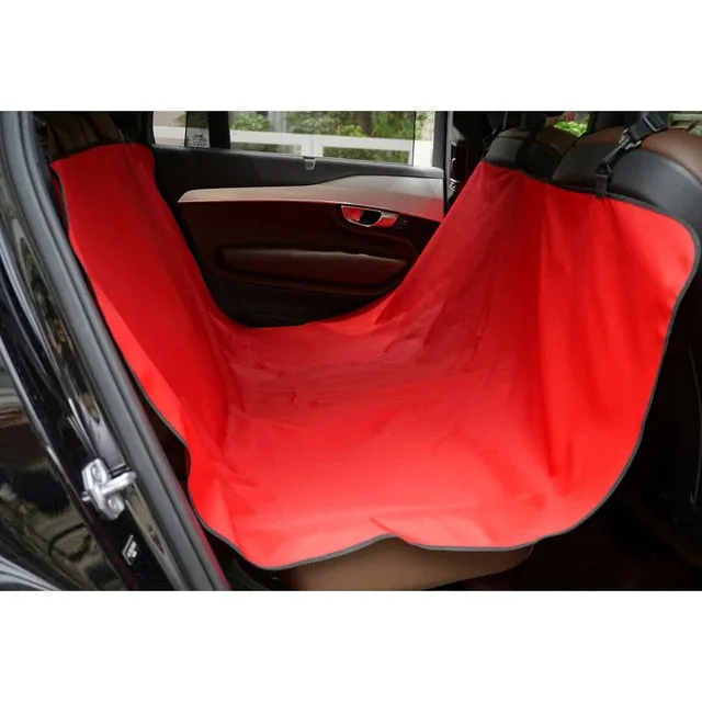 Trendy Waterproof Rear Back Seat Dog Hammock Cover