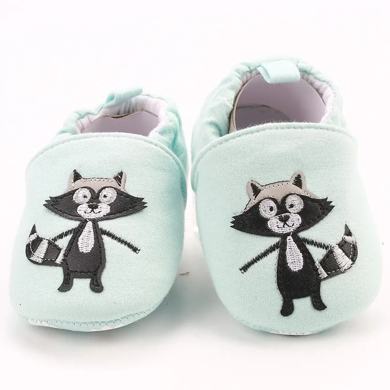 Unisex Cotton Anti-Slip Sole Soft Shoes For Toddlers